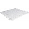 Msi Arabescato Carrara Hexagon SAMPLE Honed Marble Mesh-Mounted Mosaic Tile ZOR-MD-0110-SAM - alternate 3